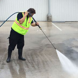 Parking Lot & Loading Bay Cleaning